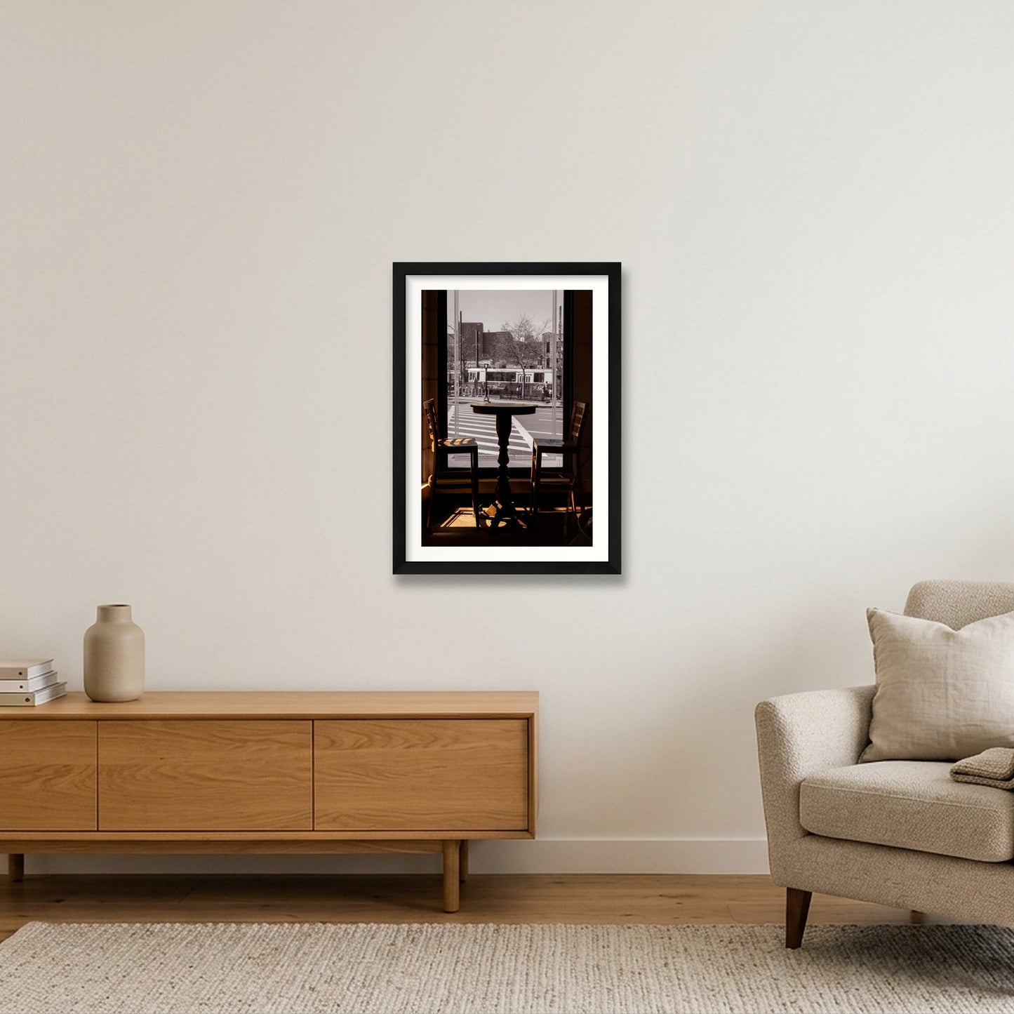 The Simple Act of Existing — A3 (30×42cm, 12×17") Black Frame